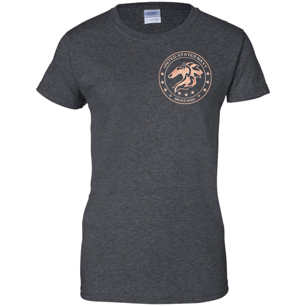 Mustang 8 Ladies Custom Cotton T-Shirt