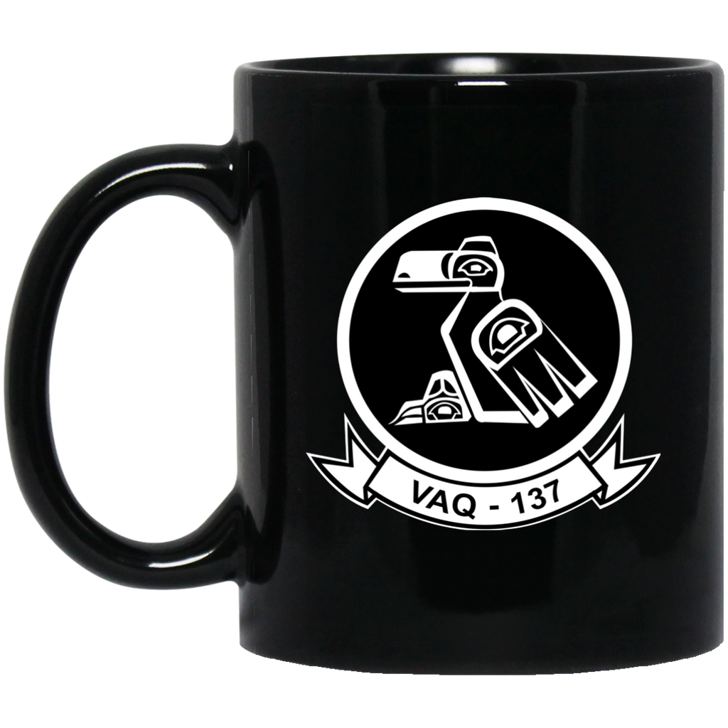 VAQ 137 3 Black Mug - 11oz