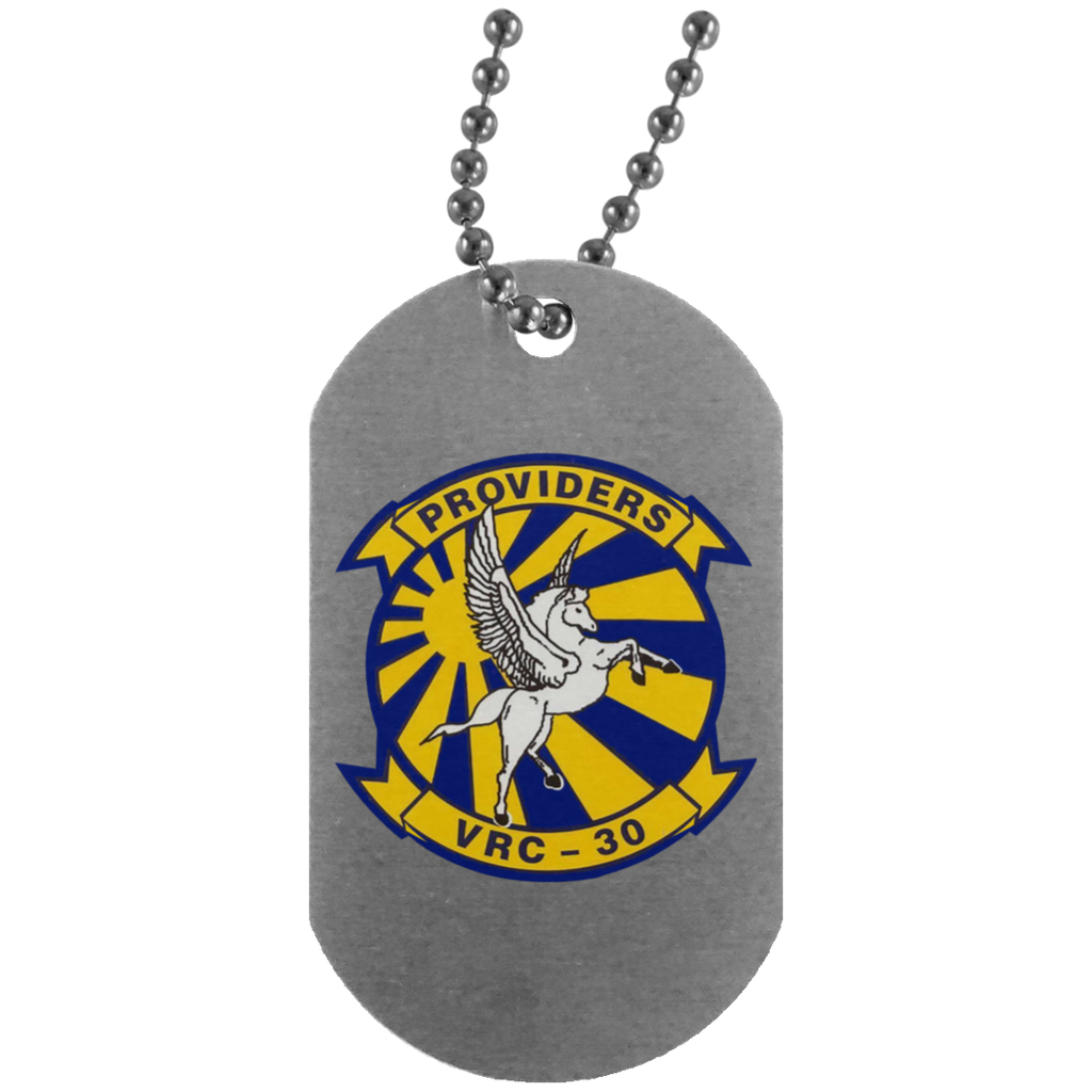 VRC 30 1 Dog Tag - Silver