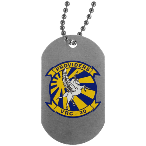 VRC 30 1 Dog Tag - Silver