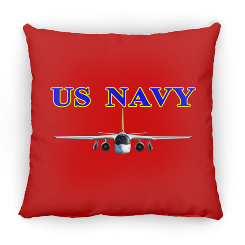 US Navy S-3 2 Pillow - Square - 16x16