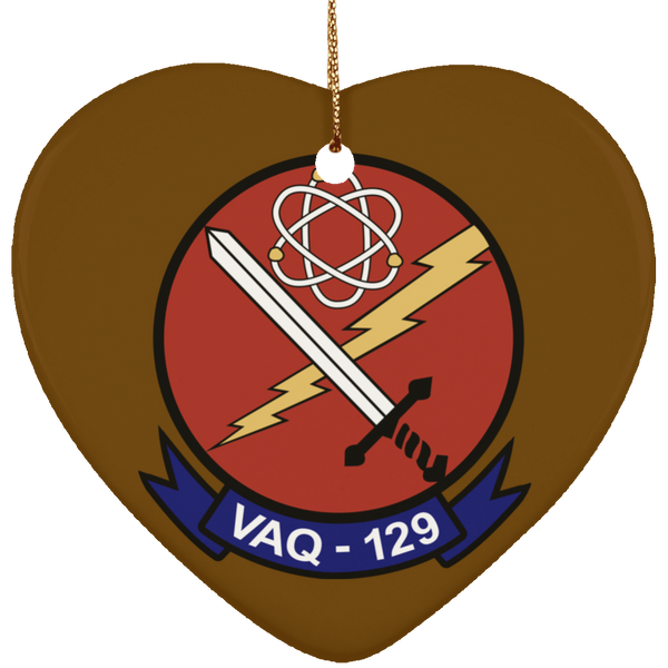 VAQ 129 2 Ornament - Heart