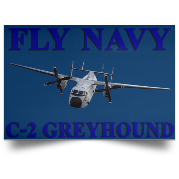 Fly Navy C-2 1 Poster - Landscape