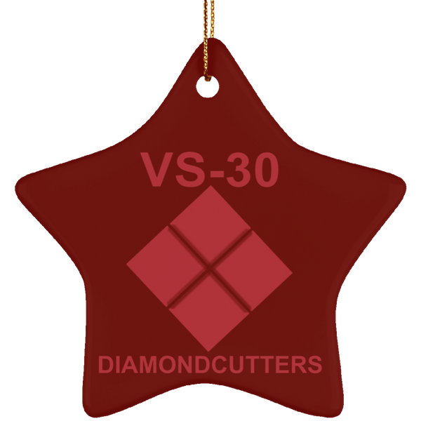 VS 30 3 Ornament Ceramic - Star