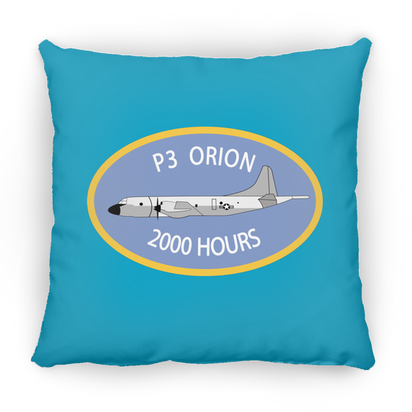 P-3 Orion 9 2000 Pillow - Square - 14x14