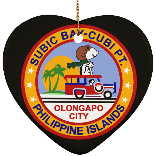 Subic Cubi Pt 01 Ornament - Heart