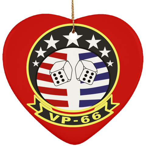 VP 66 4 Ornament Ceramic - Heart