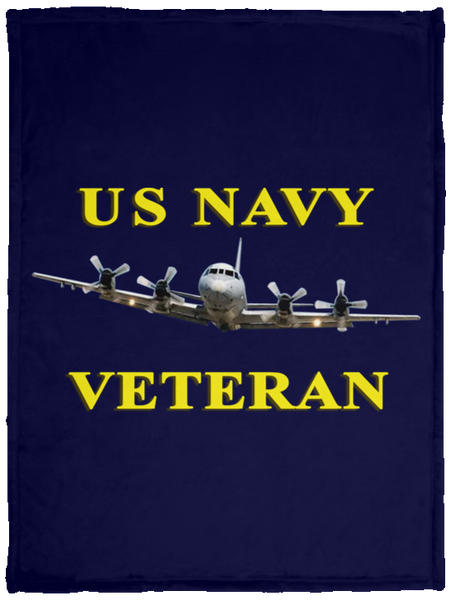 Navy Vet 2 Blanket - Cozy Plush Fleece 30X40