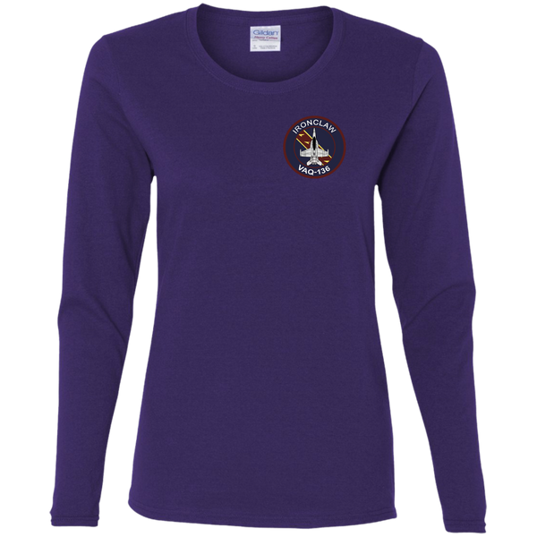 VAQ 136 5c Ladies' Cotton LS T-Shirt