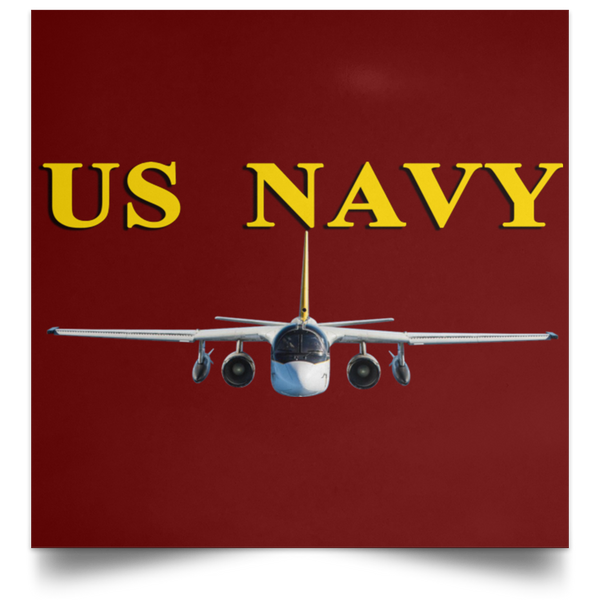 US Navy S-3 4 Poster - Square