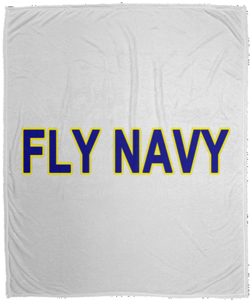 Fly Navy 2 Blanket - Cozy Plush Fleece Blanket 50x60