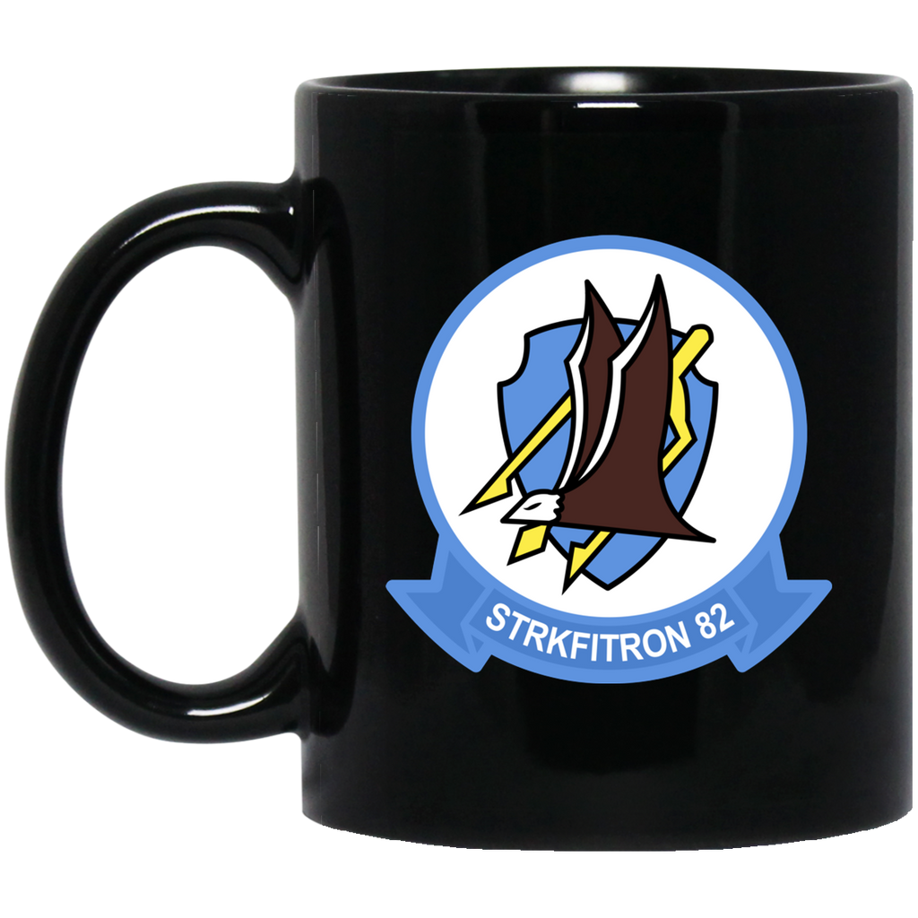 VFA 82 1 Black Mug - 11oz