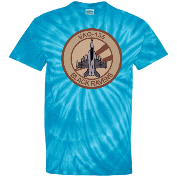 VAQ 135 6 Customized 100% Cotton Tie Dye T-Shirt