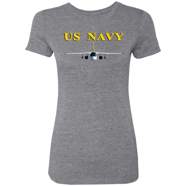 US Navy S-3 4 Ladies' Triblend T-Shirt