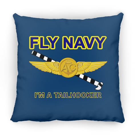 Fly Navy Tailhooker 2 Pillow - Square - 14x14