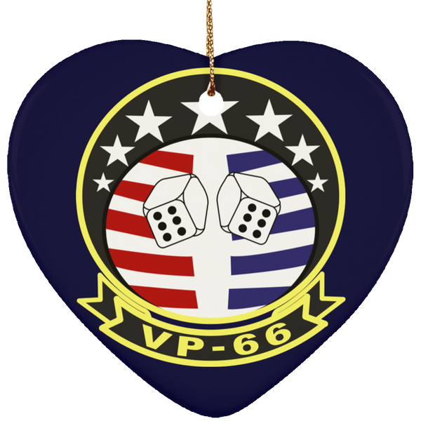 VP 66 4 Ornament Ceramic - Heart