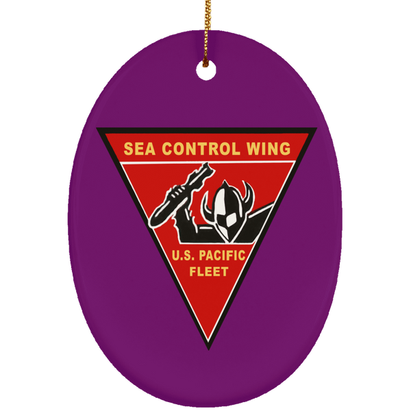 Sea Con Pac Ornament - Oval