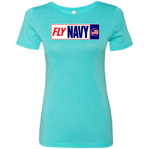 Fly Navy 1 Ladies' Triblend T-Shirt