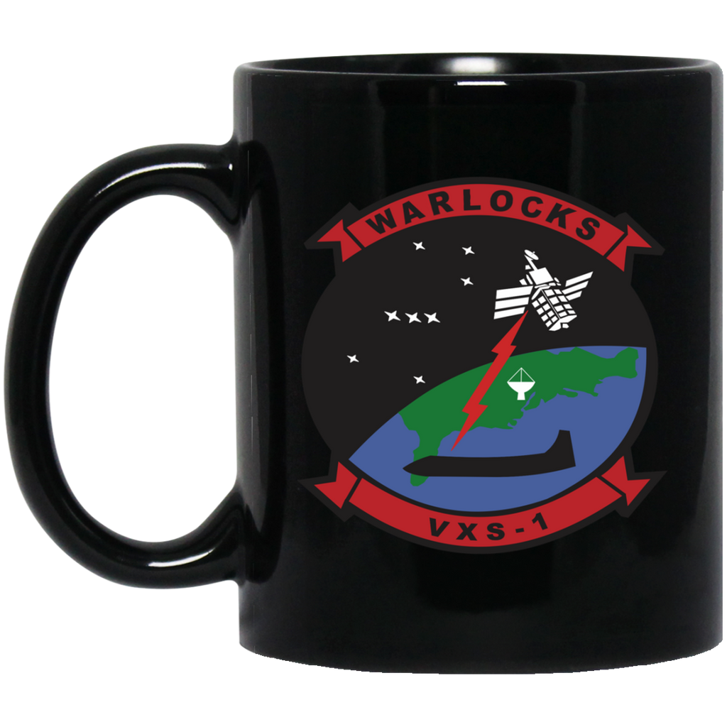 VXS 01 Black Mug - 11oz