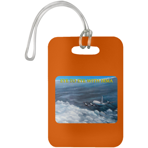 Eye To Eye With Irma Luggage Bag Tag