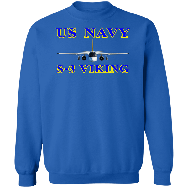 US Navy S-3 1 Crewneck Pullover Sweatshirt