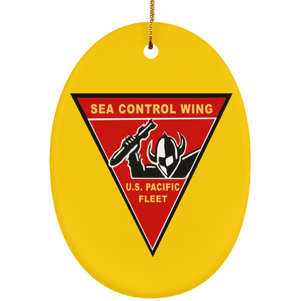 Sea Con Pac Ornament - Oval