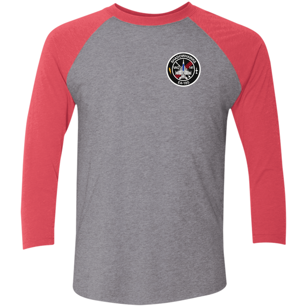 VAQ 141 6c Baseball Raglan T-Shirt