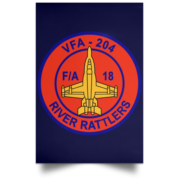 VFA 204 4 Poster - Portrait