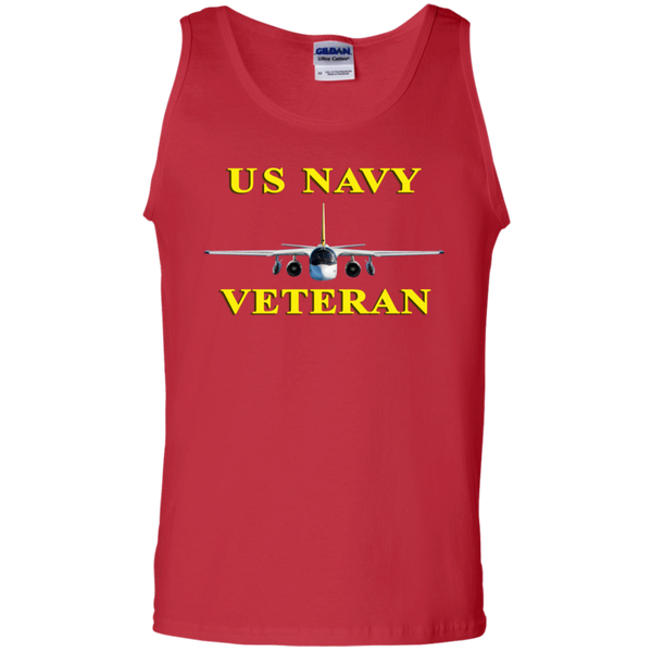 Navy Vet 3 Cotton Tank Top