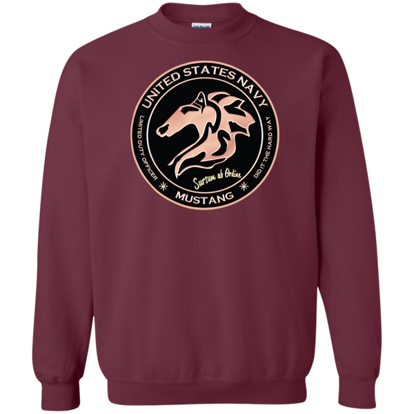 Mustang 1 Crewneck Pullover Sweatshirt