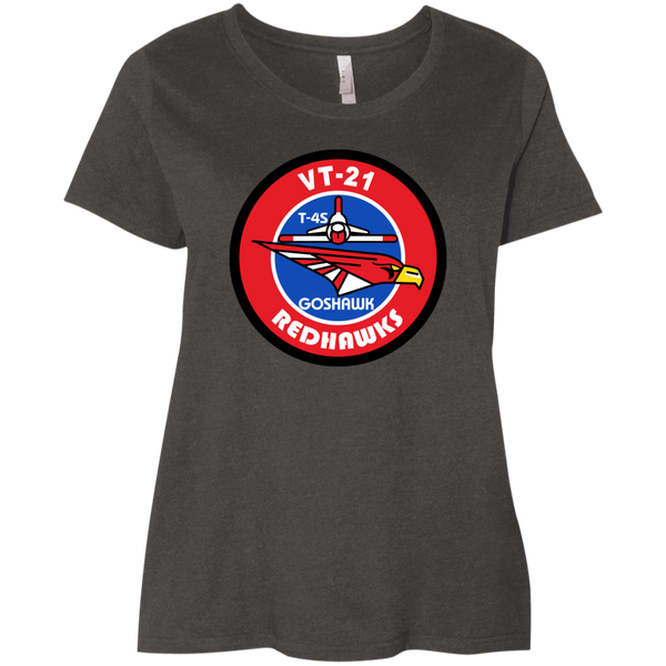 VT 21 8 Ladies' Curvy T-Shirt