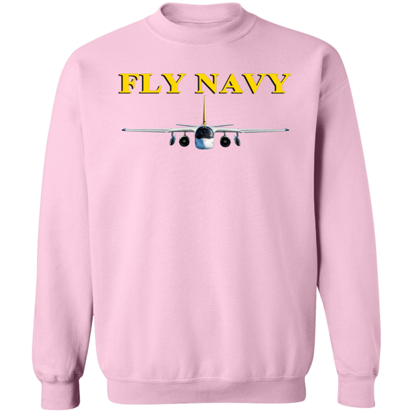 Fly Navy S-3 4 Crewneck Pullover Sweatshirt