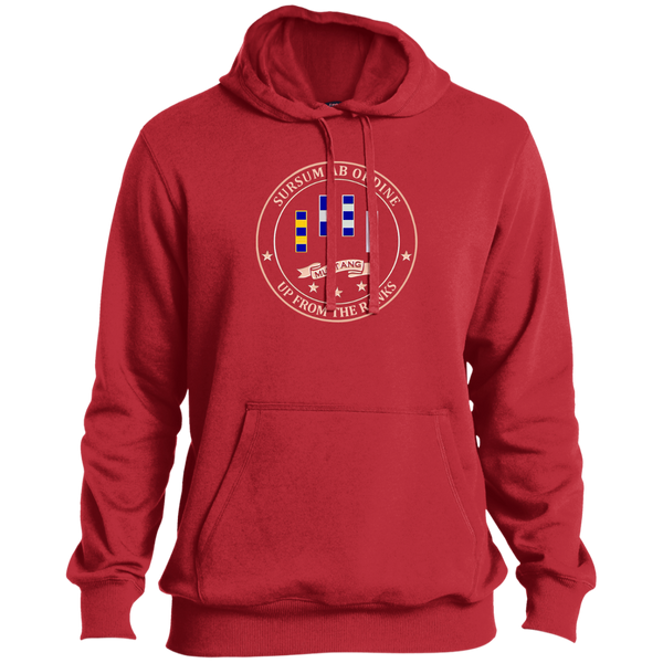 Up From The Ranks 4 Tall Pullover Hoodie