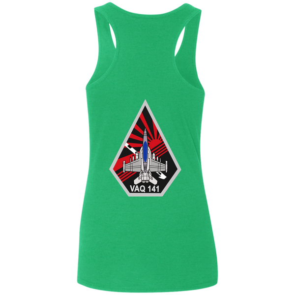 VAQ 141 7c Ladies' Softstyle Racerback Tank