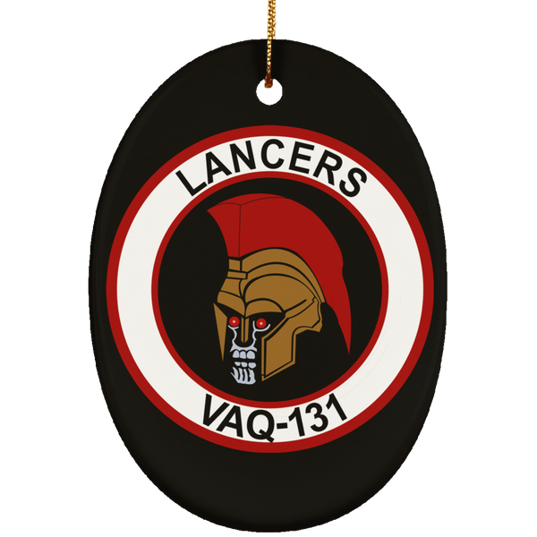 VAQ 131 4 Ornament - Oval