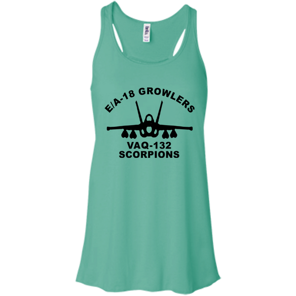 VAQ 132 2 Flowy Racerback Tank