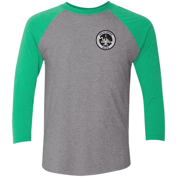 VAQ 137 5c Baseball Raglan T-Shirt