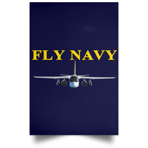 Fly Navy S-3 4 Poster - Portrait