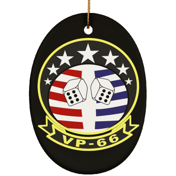 VP 66 4 Ornament Ceramic - Oval