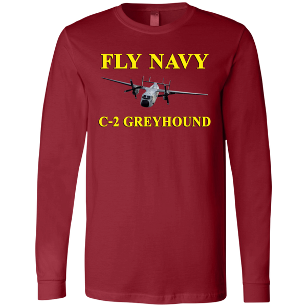 Fly Navy C-2 3 Jersey LS T-Shirt