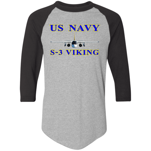 US Navy S-3 1 Colorblock Raglan Jersey