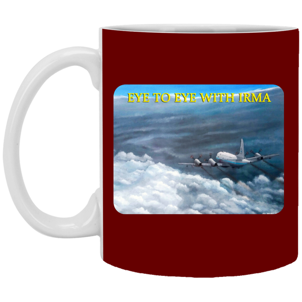 Eye To Eye With Irma White Mug - 11oz