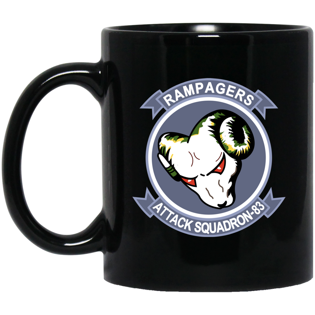 VA 83 2 Black Mug - 11oz