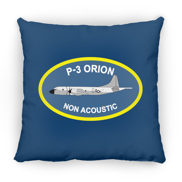 P-3 Orion 4 Non Acoustic Pillow - Square - 14x14