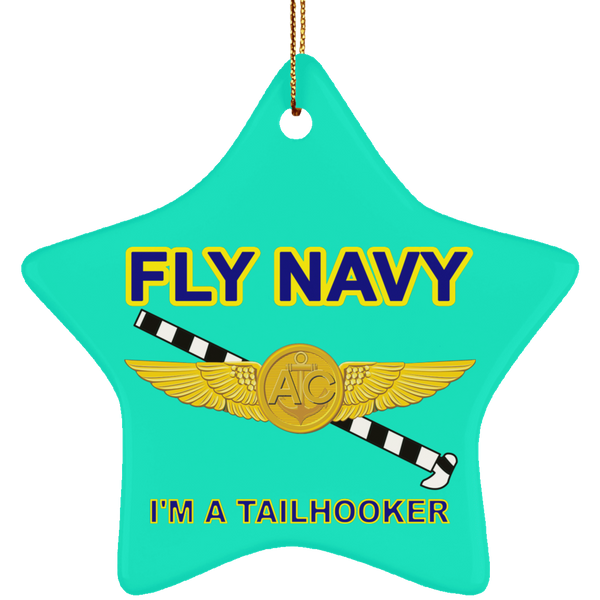 Fly Navy Tailhooker 2 Ornament - Star