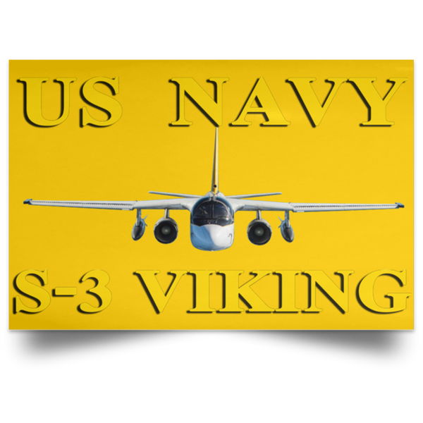 US Navy S-3 3 Poster – Landscape