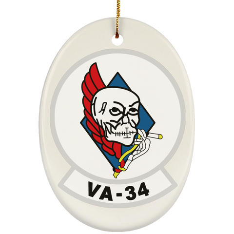 VA 34 1 Ornament - Oval