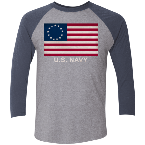 Betsy Ross USN 2 Baseball Raglan T-Shirt