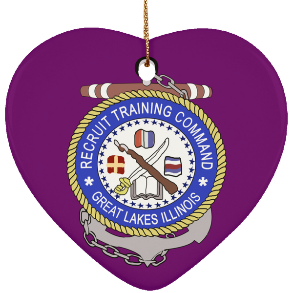 RTC Great Lakes 2 Ornament - Heart