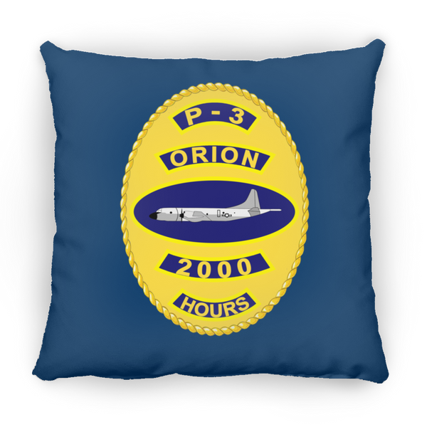 P-3 Orion 10 2000 Pillow - Square - 16x16